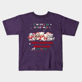 make christmas great again Kids T-Shirt